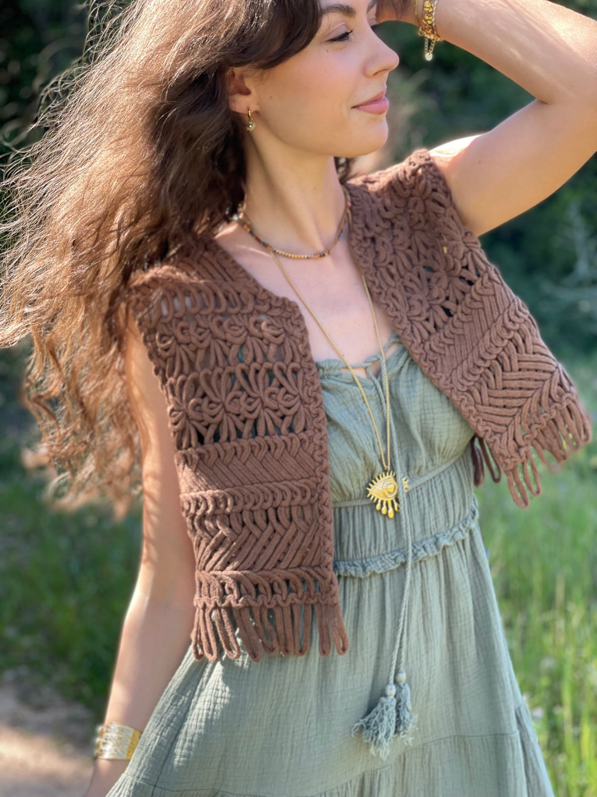 Collier Sautoir Eye