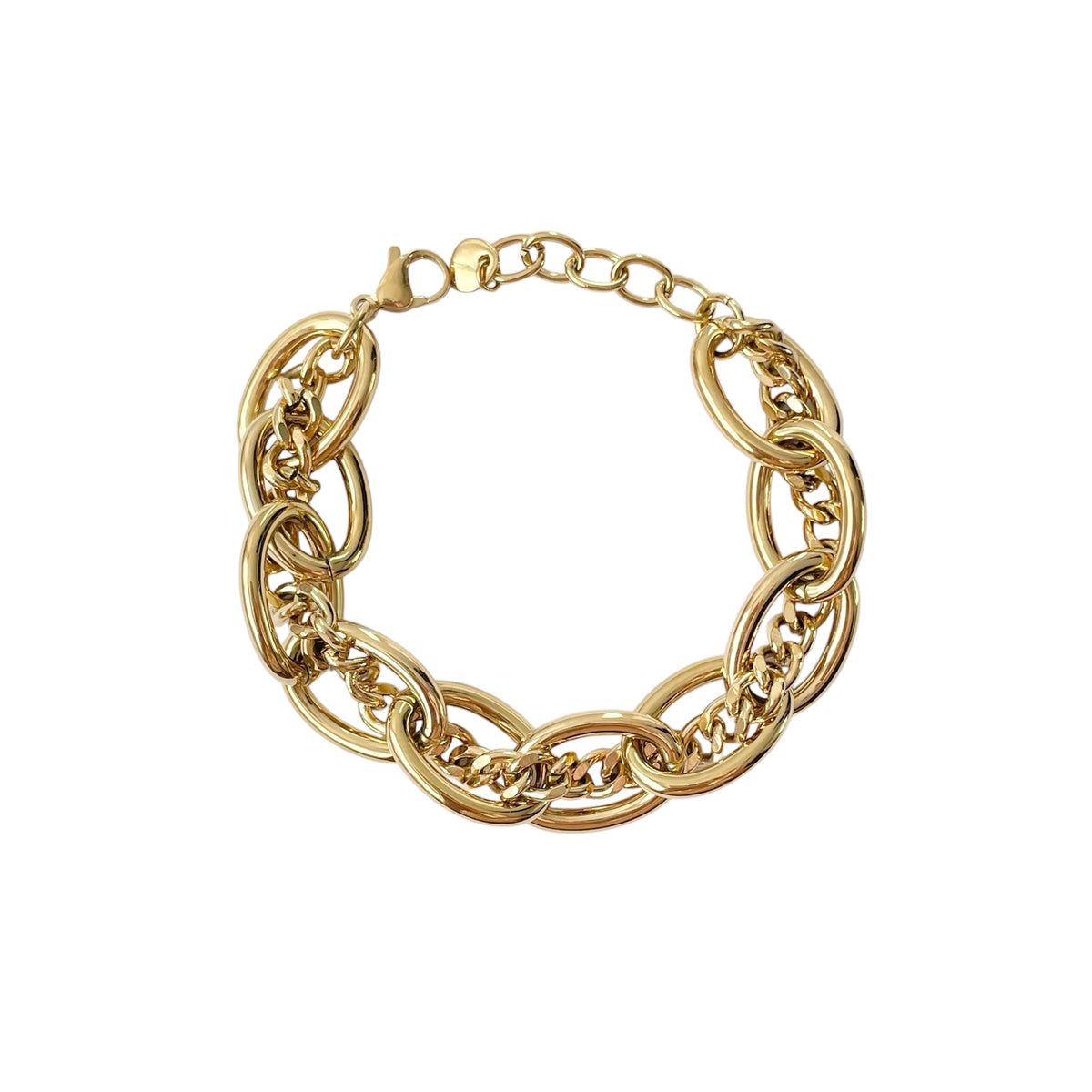 Bracelet à Maillons Acier Inoxydable- Marion