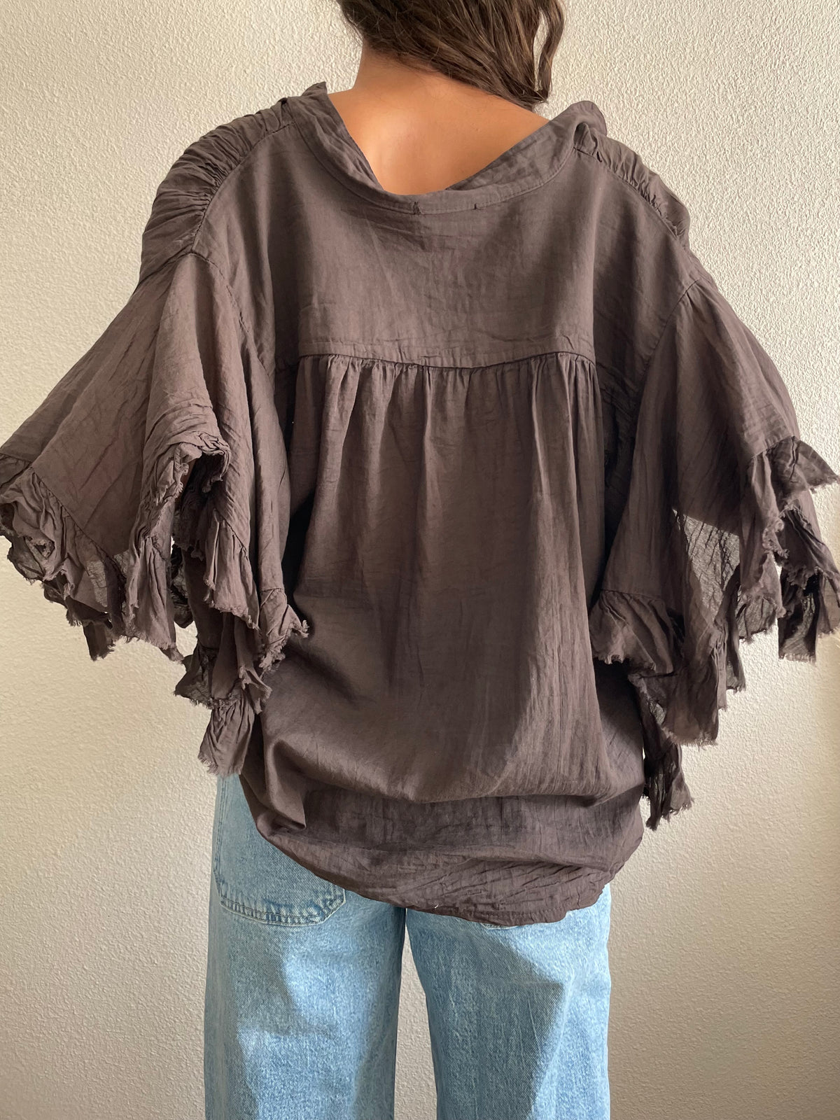 Chemisier voile de coton - Amara