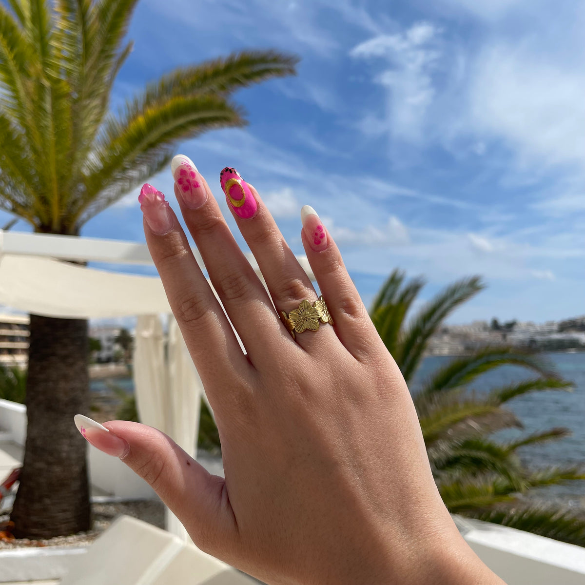 BAGUE FLOR